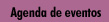 Agenda de eventos
